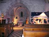 Interieur de la chapelle Sainte Agathe